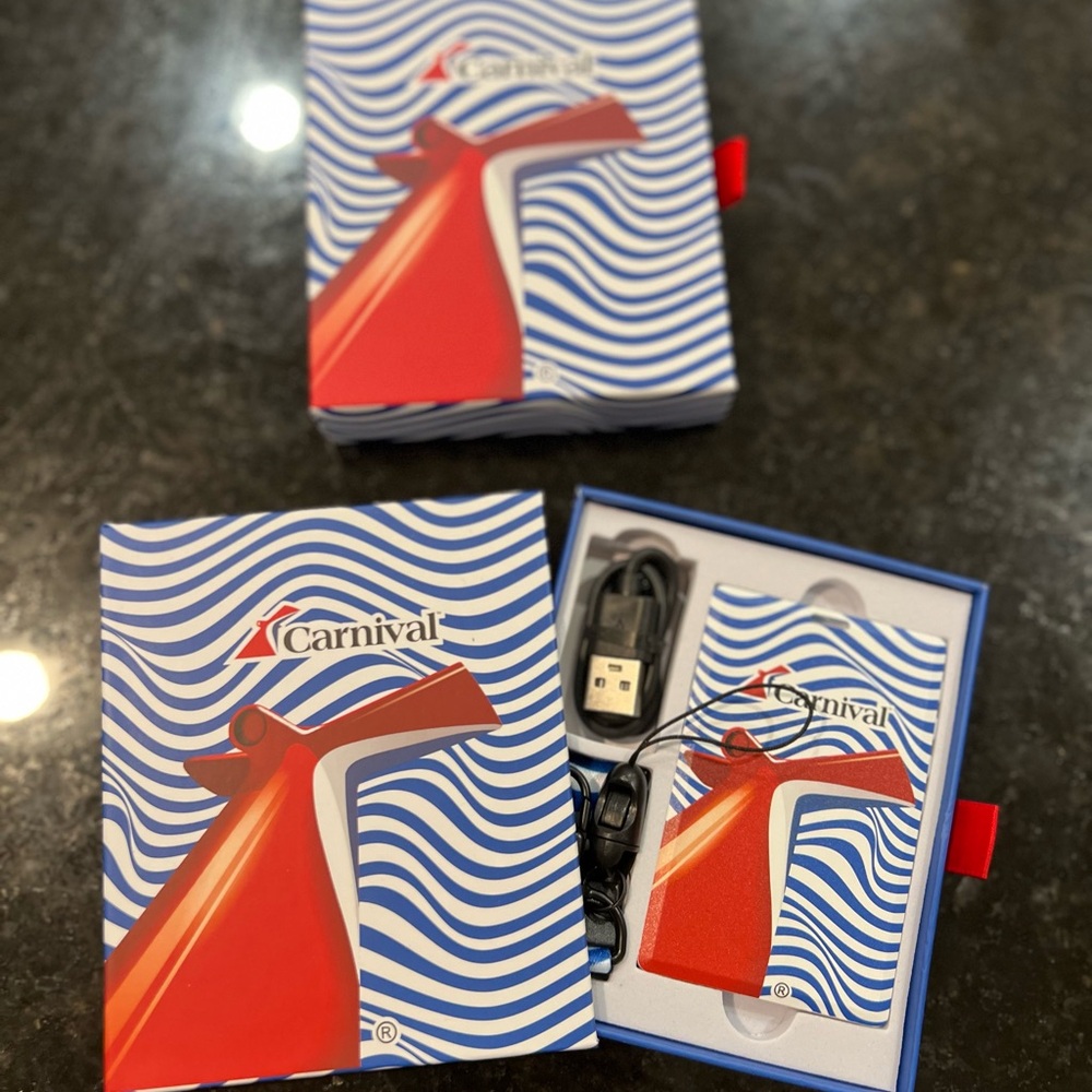 Carnival Red and Blue Portable Bluetooth Speaker (2)